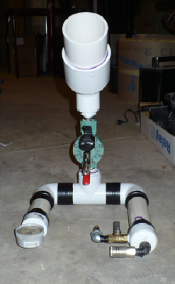 front view of the monster at floor height.