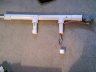 New Layout with two handles and blowgun drop down for trigger