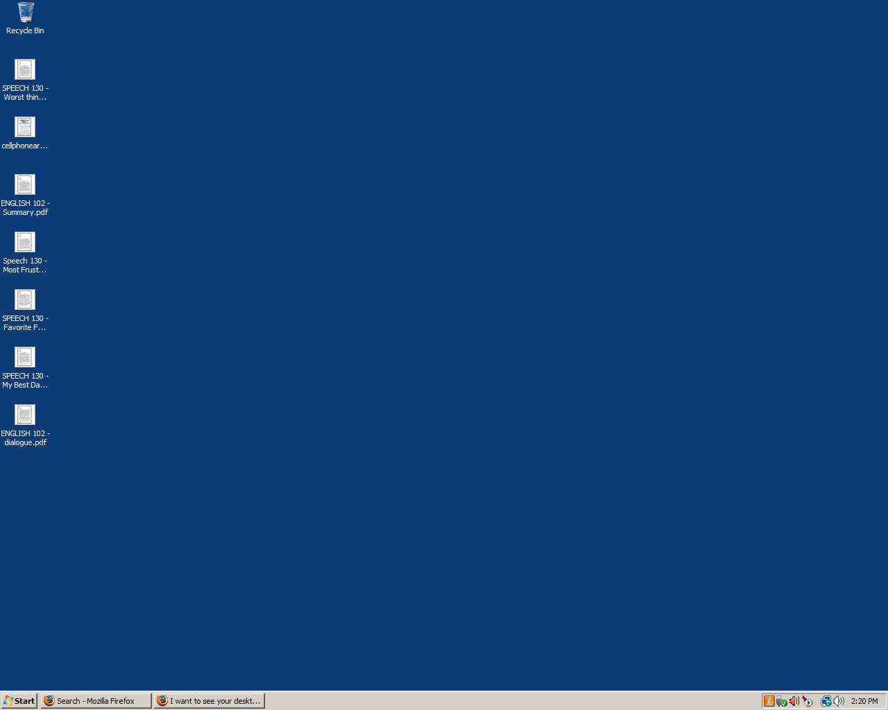 Ignore the various PDF's. They're just assignments.