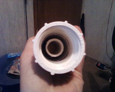 inside of the chamber. its only 1 1/2 inch with a 3/4 inch barrel so it don't leave much combustion room. it works though. =]