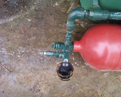 the fill valve and stuff...that pressure gauge don't even work! I just used it to plug that hole. lol