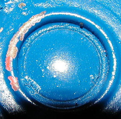 Shear disk on the T shirt launcher.  This is the original Freon tank over pressure protection device.