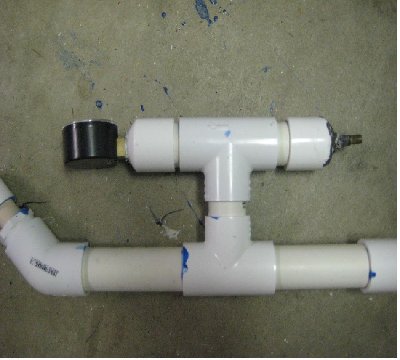 this is the schrader valve and 0-200 psi gauge