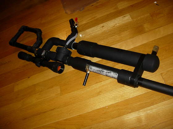 this is the sniper rifle i'm going to attempt to build, but instead of the breach loader, i want to put in an ammo hopper