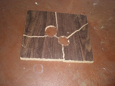 entry into 3/4&amp;quot; particle board at 40 psi, the first shot went through, the second went through and shattered the board.