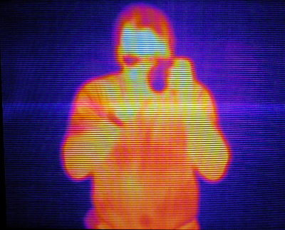 FLIR IR self portrait.