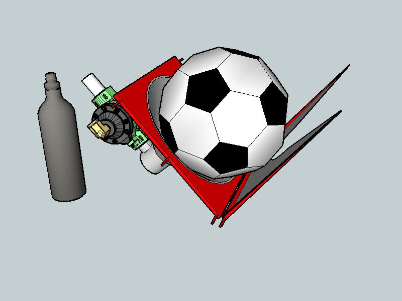#4 - Catcher rotates, to dump ball in funnel mouth