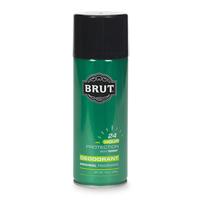 BRUT deodorant.