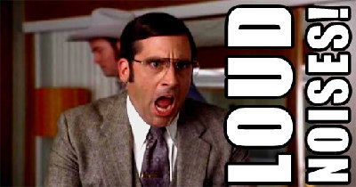 you might want to put the sound down.