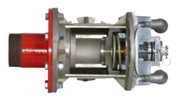 Martin Tornado valve cut away.  2 inch, 4 inch and 6 inch sizes