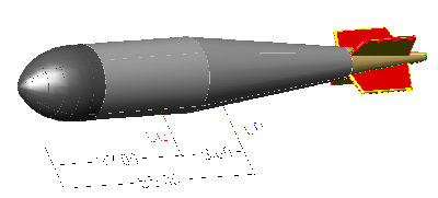 CP and CG from Nose Tip