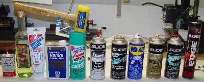 Chemicals I use for machining