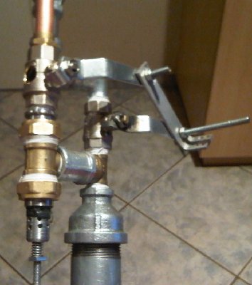 Tap load breech open