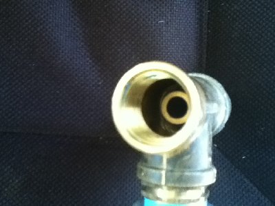 Where the piston face seals.