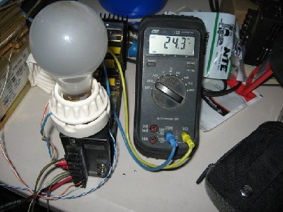 Under 25 volts, no charging