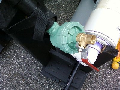 1&amp;quot; orbit sprinkler valve modified into QEV.