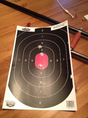 3 shots from 25 yards