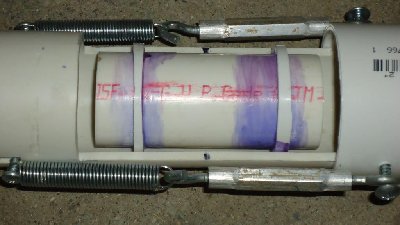 This is a picture of the cartridge in the barrel