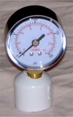 3/4 endcap with gauge