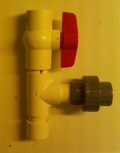 This was made from scraps I had laying around,( I have a large box of spare pvc parts). If it works I'm going to build a larger one.
