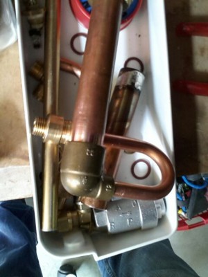 Some of the parts we've already got, piled up