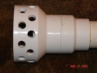 This is my 1.5 inch Muzzle Break.