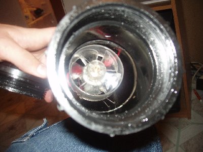 Hair dryer fan(whires at bottom is whats holing it in place)