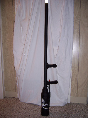 My third gun.  &amp;quot;The Sniper&amp;quot; - 1 inch x 36&amp;quot; s40 PVC barrel and a 3 inch x 10&amp;quot; s40 PVC chamber.  Very powerful!