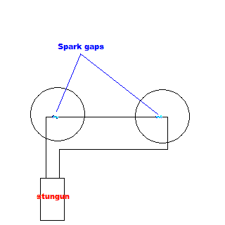 The circles are the combustion chambers.