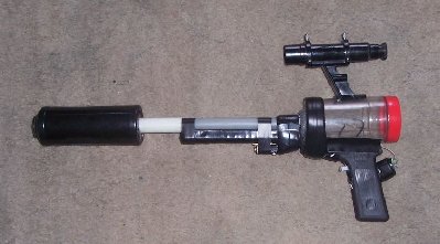 Updated pic with laser, scope and silencer