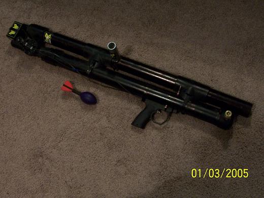 A full view picture of the cannon