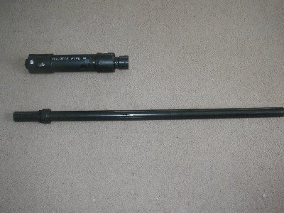 Barrel and chamber separate