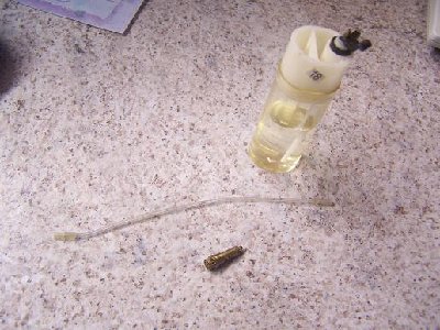 Fuel Canister with valve lever, Fuel Hose, and Venturi