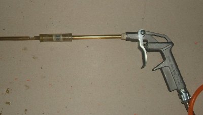 breech attached to blowgun