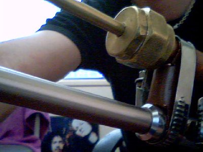 2007-10-12-39493.jpg (143.85 KiB) Viewed 3929 times Thats the main piece that keeps it all together. I just made it from the copper that I cut off the chamber to shorten it. I was surprised how well it turned out.