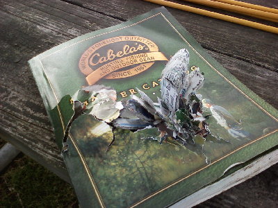 damage to a cabelas magazine