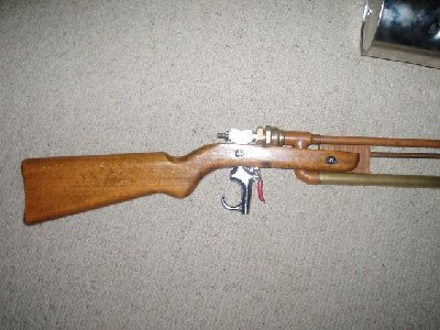 The stock and valve setup.