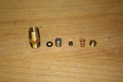 Check valve parts.jpg (129.33 KiB) Viewed 5423 times A commercially available check valve with a few mods.