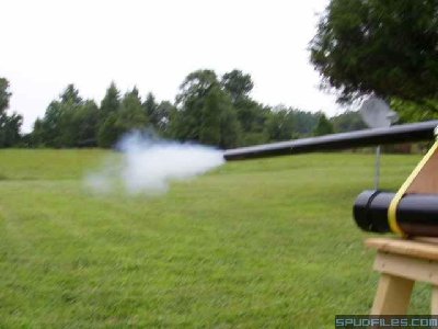 A shot of a 60 psi dry-fire.