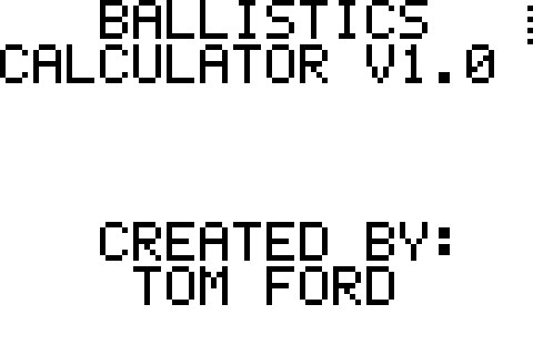 The title screen (V1.0)